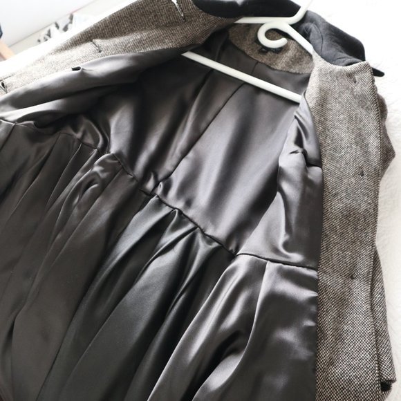 Topshop Tweed Coat - Picture 7 of 10